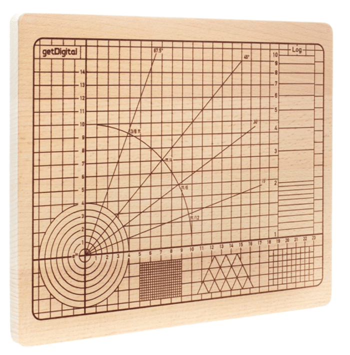 Schneidebrett Hochpräzision geometrische Formen