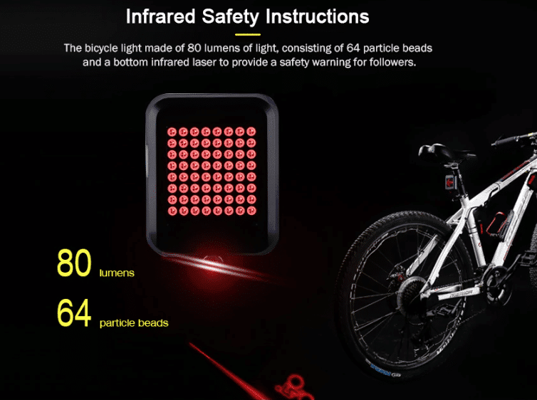 Intelligentes Fahrradrücklicht