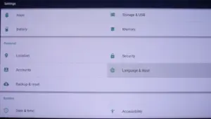 Xiaomi Mijia 4k Laser Ultrakurzdistanz Projektor aktivieren der englischen Sprache im System