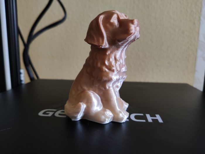 Geeetech A20M Testdruck  Hundefigur