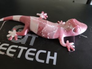 Geeetech A20M Testdruck  zweifarbiges Drucken Salamander