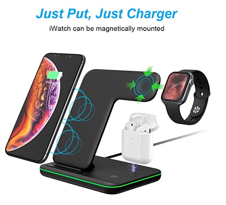 3in1 Wireless Charger 