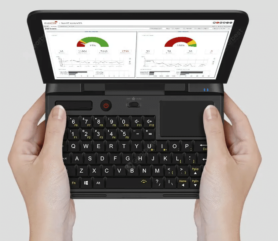 GPD MicroPC N4100/8GB/128GBオフィスとアダプタ付き GPD Micro N4100 8GB SSD 128GB Window11 Laptop PC Laptop Japan