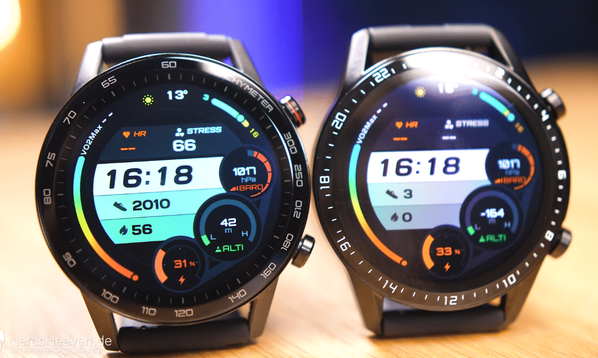 Honor Magicwatch 2 vs. Huawei Watch GT2