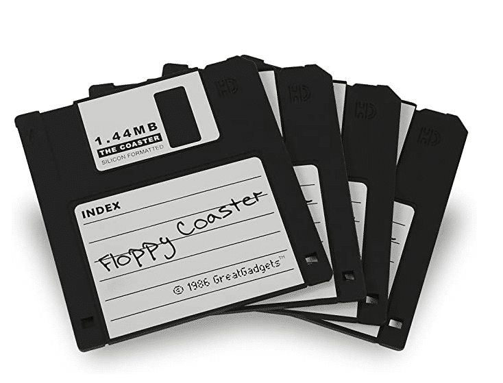 Gaming Untersetzer Floppy Disk Design