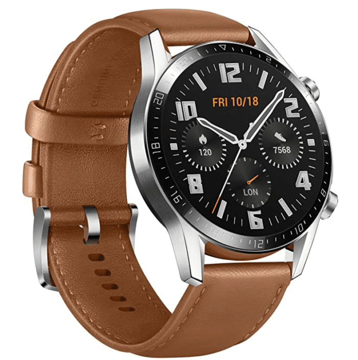 Huawei Watch GT 2 mit Lederarmband