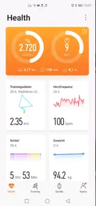 Huawei Watch GT 2e App und Software