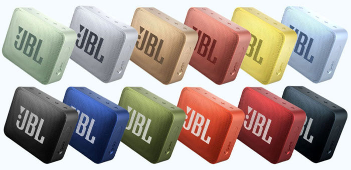 JBL GO 2 verschiedene Farben