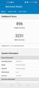 OnePlus 8 Hauptkamera Performance