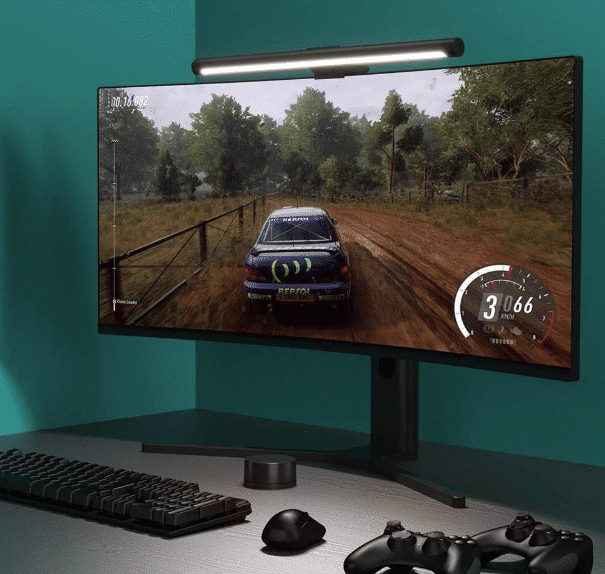 Xiaomi Monitorlampe im Test: Nicht nur für Curved-Monitore sinnvoll