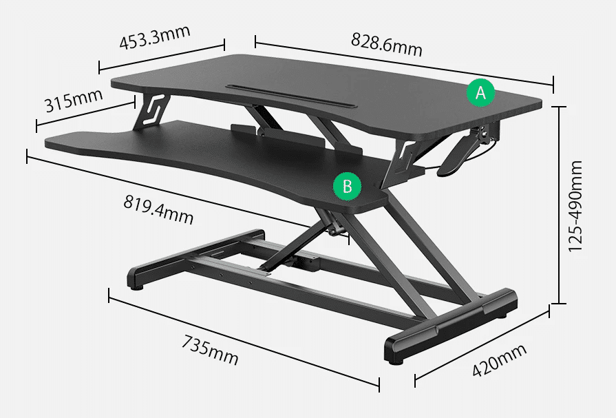 BlitzWolf BW-ESD1/ESD3 Abmessungen