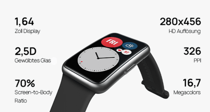 Huawei Watch Fit  Technische Daten
