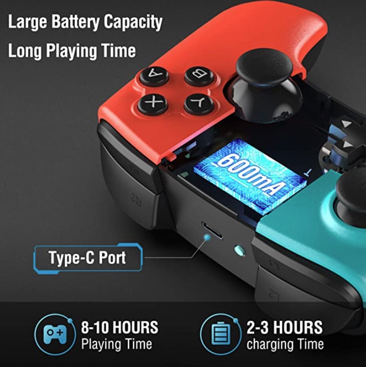 Gamory Controller 600 mAh Akku
