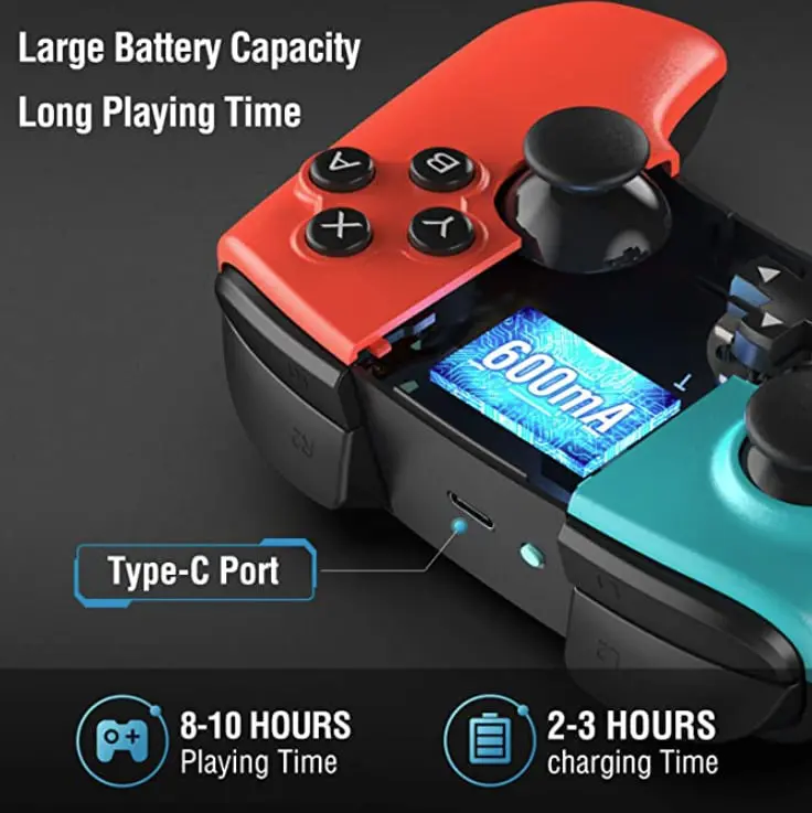 Gamory Controller 600 mAh Akku