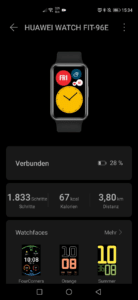 Huawei Watch Fit  App