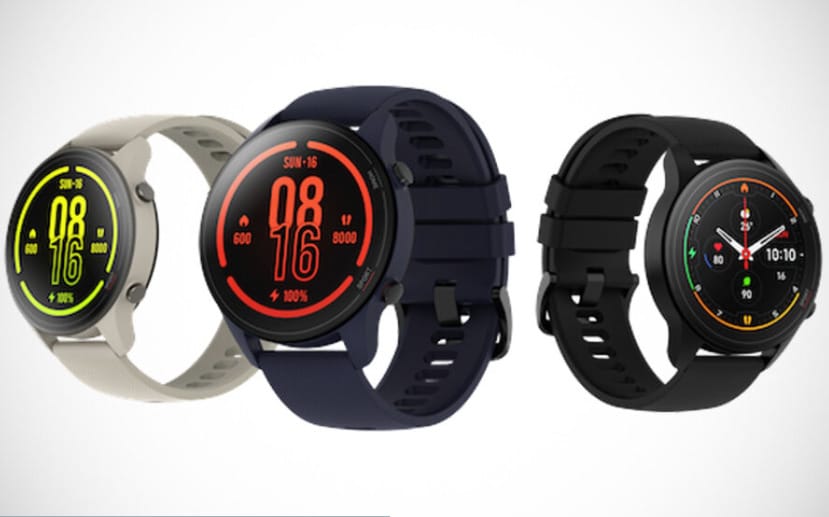 Xiaomi Mi Watch in drei verschiedenen Farben