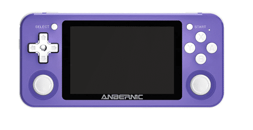 Anbernic RG351p Vorderansicht und Tastenanordnung