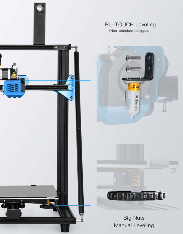 Creality3D CR-10 V3 Leveling