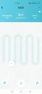 Yeedi K650 Saugroboter App Übersicht