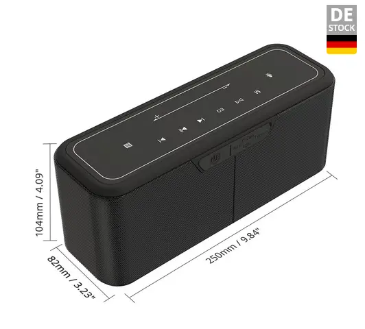 Tronsmart Element Mega Pro Abmessungen