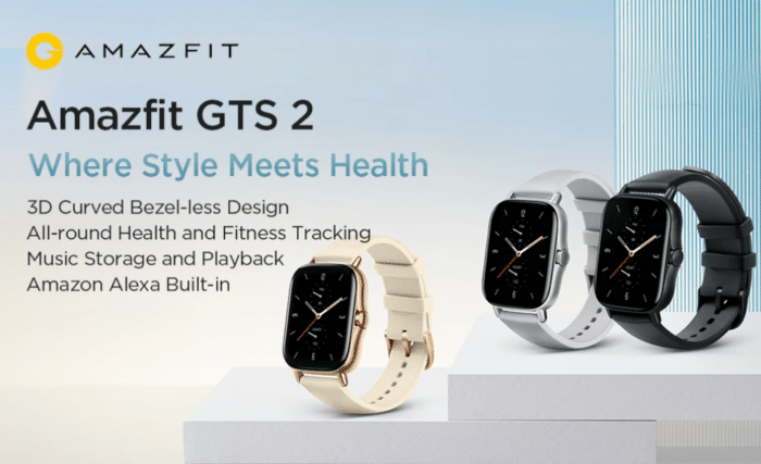 Amazfit GTS 2 verschiedene Farben