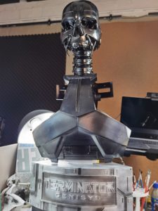 Artillery Sidewinder X1 Druckergebnisse Terminator Life Size Projekt 1:1 Chrome Look