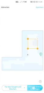 yeedi 2 Hybrid Saugroboter App, Navigation, Kartendaten