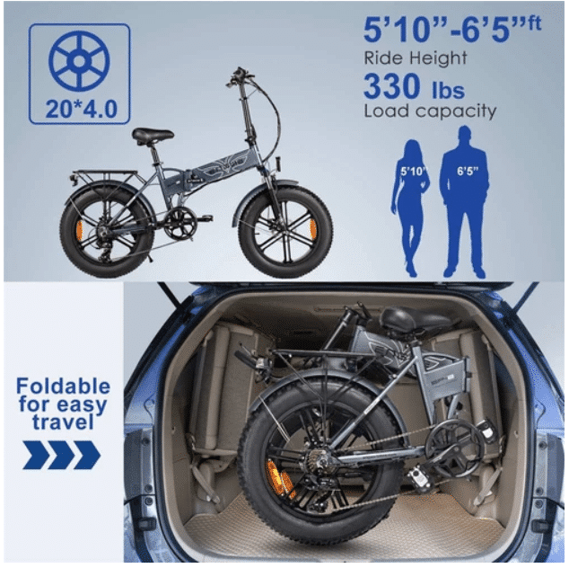 2020 12 19 17 16 58 ENGWE EP 2 Pro Folding Fat Tire Electric Moped Bicycle Gray