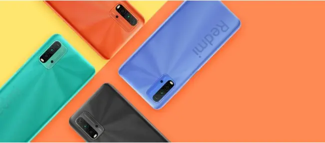 Redmi 9T 4 verschiedene Farben