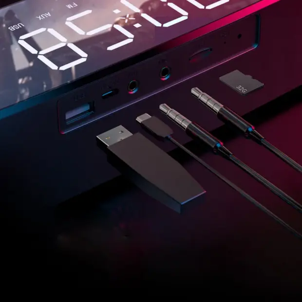 SOAIY SH39 Gaming Soundbar Anschlüsse