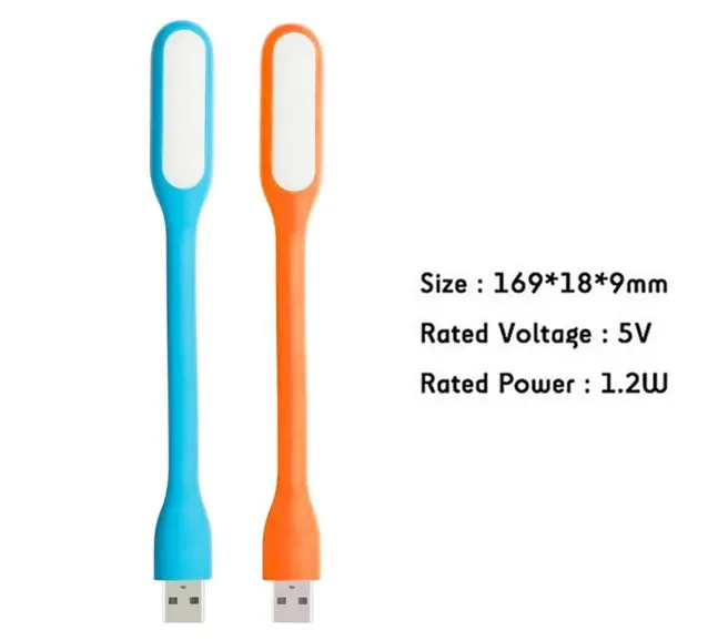 USB-Anstecklampe Größe