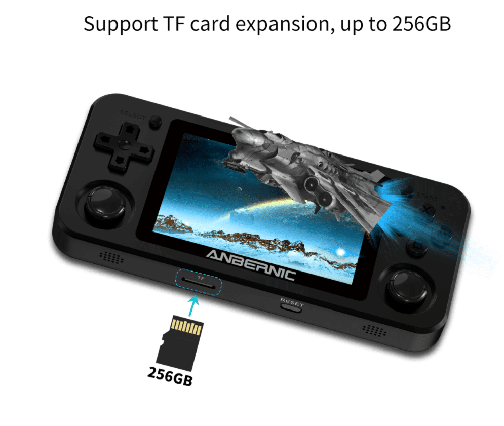 Anbernic RG351M SD Kartenslot bis 256 GB