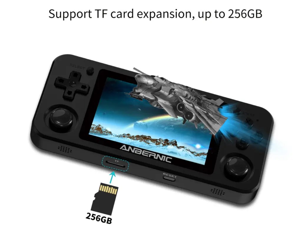Anbernic RG351M SD Kartenslot bis 256 GB