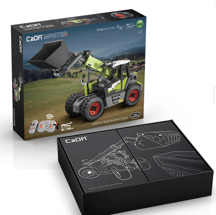 CaDA Master Series Teleskoplader Verpackung