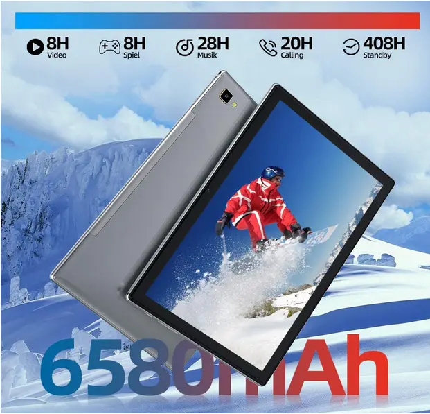 Blackview Tab 8 T 6580 mAh Akku + Akkulaufzeit