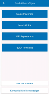 Devolo Mesh WLAN 2 App