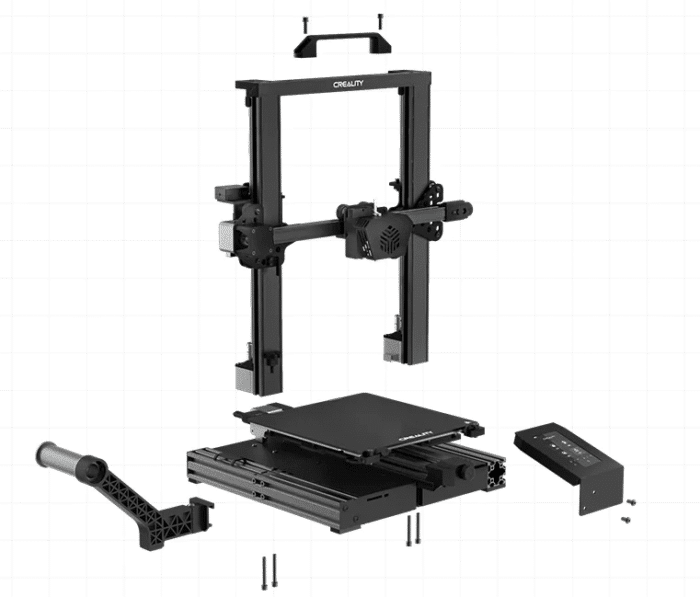 Creality 3D CR-6 SE Aufbau