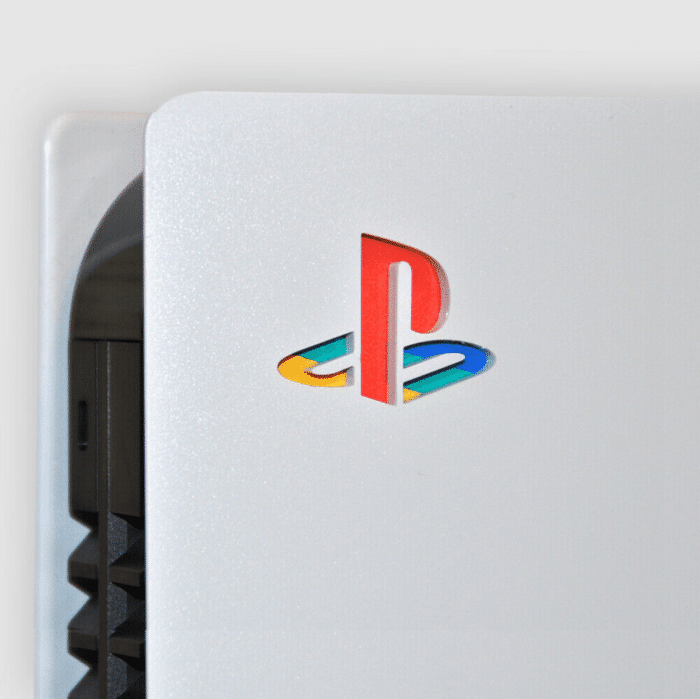 farbiges Playstation Logo für die Playstation 5