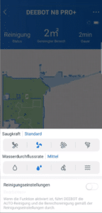 Ecovacs Deebot N8 Pro+ App Screenshots