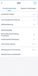 Ecovacs Deebot N8 Pro+ App Screenshots