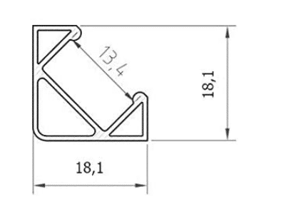 Aluminium Eckprofile Abmessungen