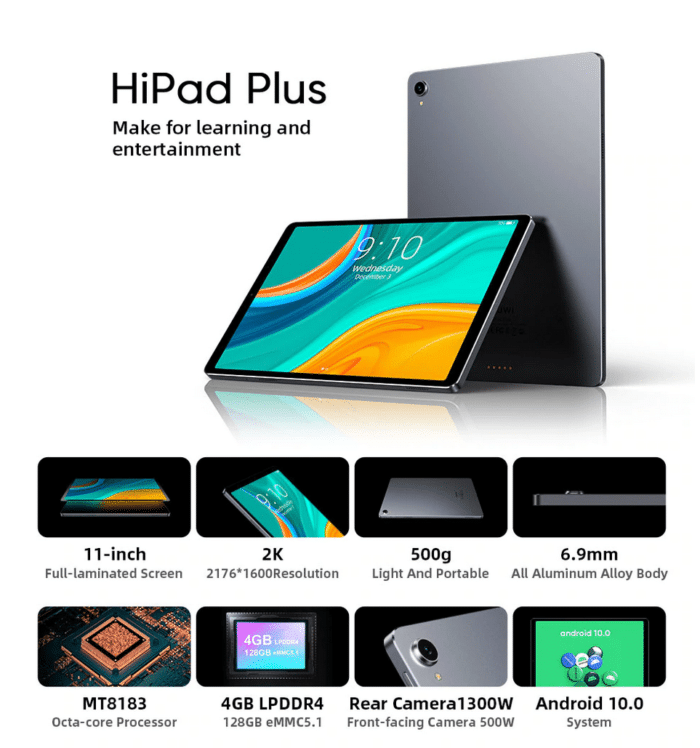 CHUWI HiPad Plus Features 