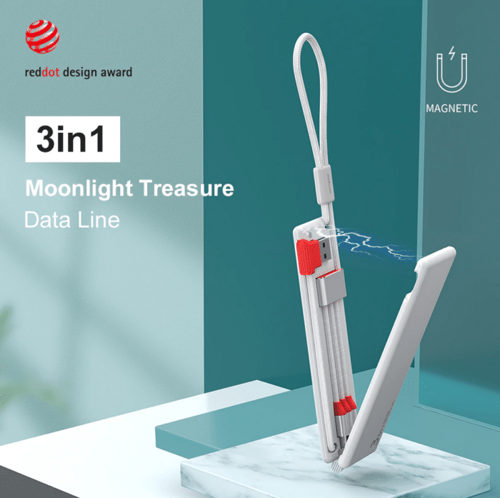 Moonlight Treasure 3-in-1 Ladekabel