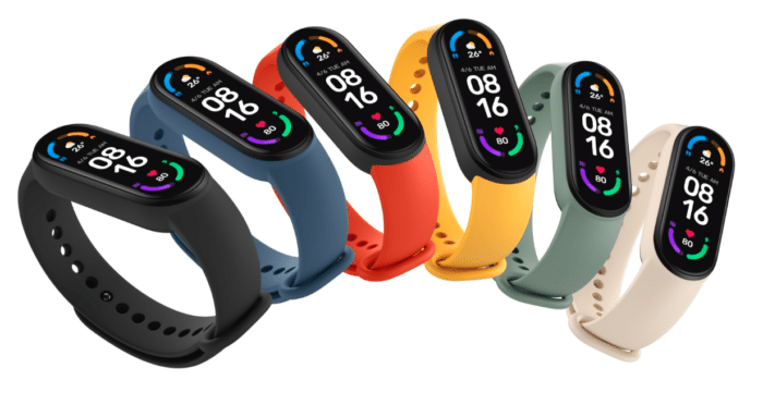 Xiaomi Mi Band 6 Farbvarianten