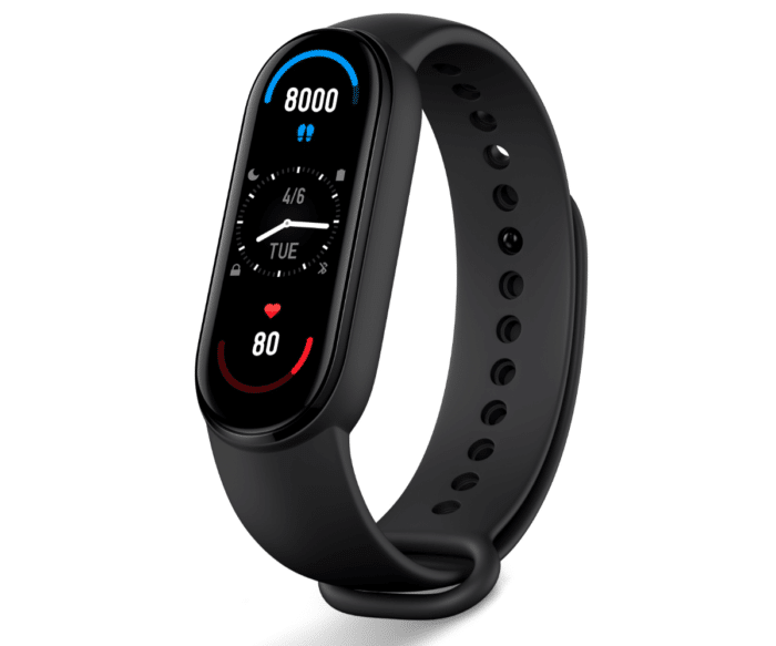 Xiaomi Mi Band 6 seitliche Ansicht