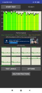 Xiaomi Redmi Note 10 Pro Screenshoots der Performance Benchmarks