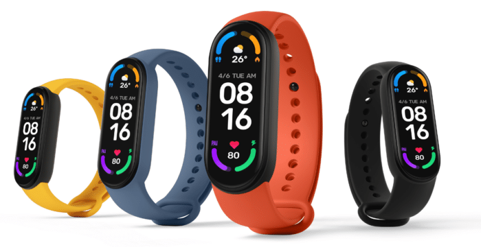 Xiaomi Mi Band 6 Farbvarianten