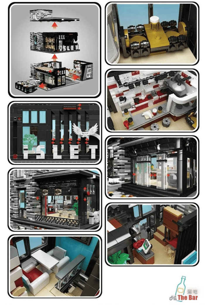 Mould King Café und Bar Innenausstattung Bar