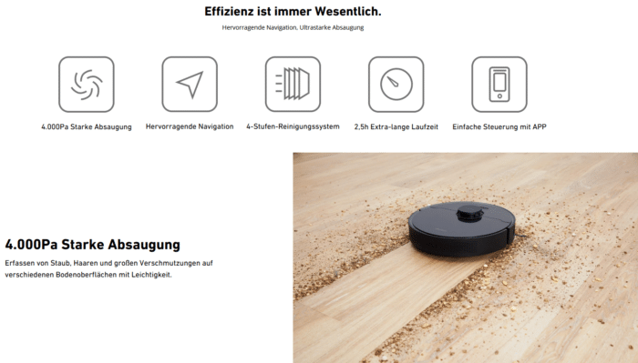 Dreame L10 Pro Technische Daten