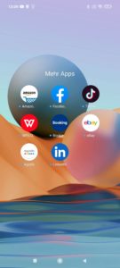 Poco X3 Pro Screenshot zusätzlich installierte Apps